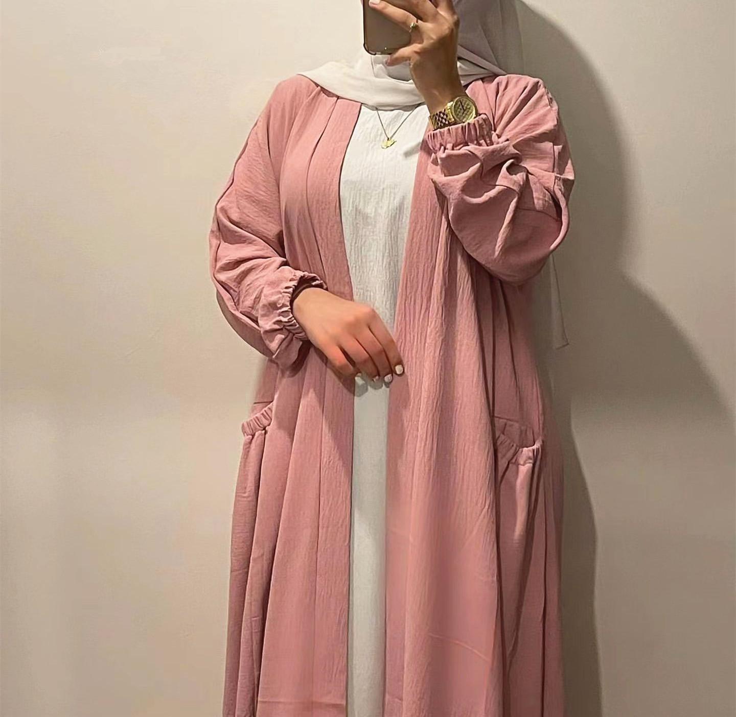 HASASERIES HS1014 Elegant Coat Long Skirt