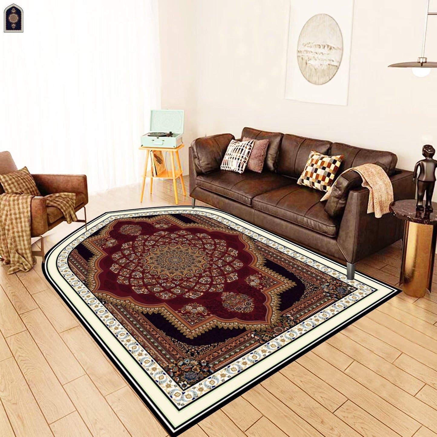 HASASERIES HS1158 Tapis de culte Tapis d'agenouillement Tapis de culte Tapis de prière
