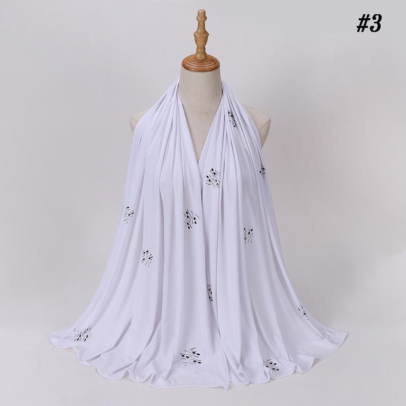 HASASERIES HS1133 Nouveau foulard rayé pour perçage à chaud