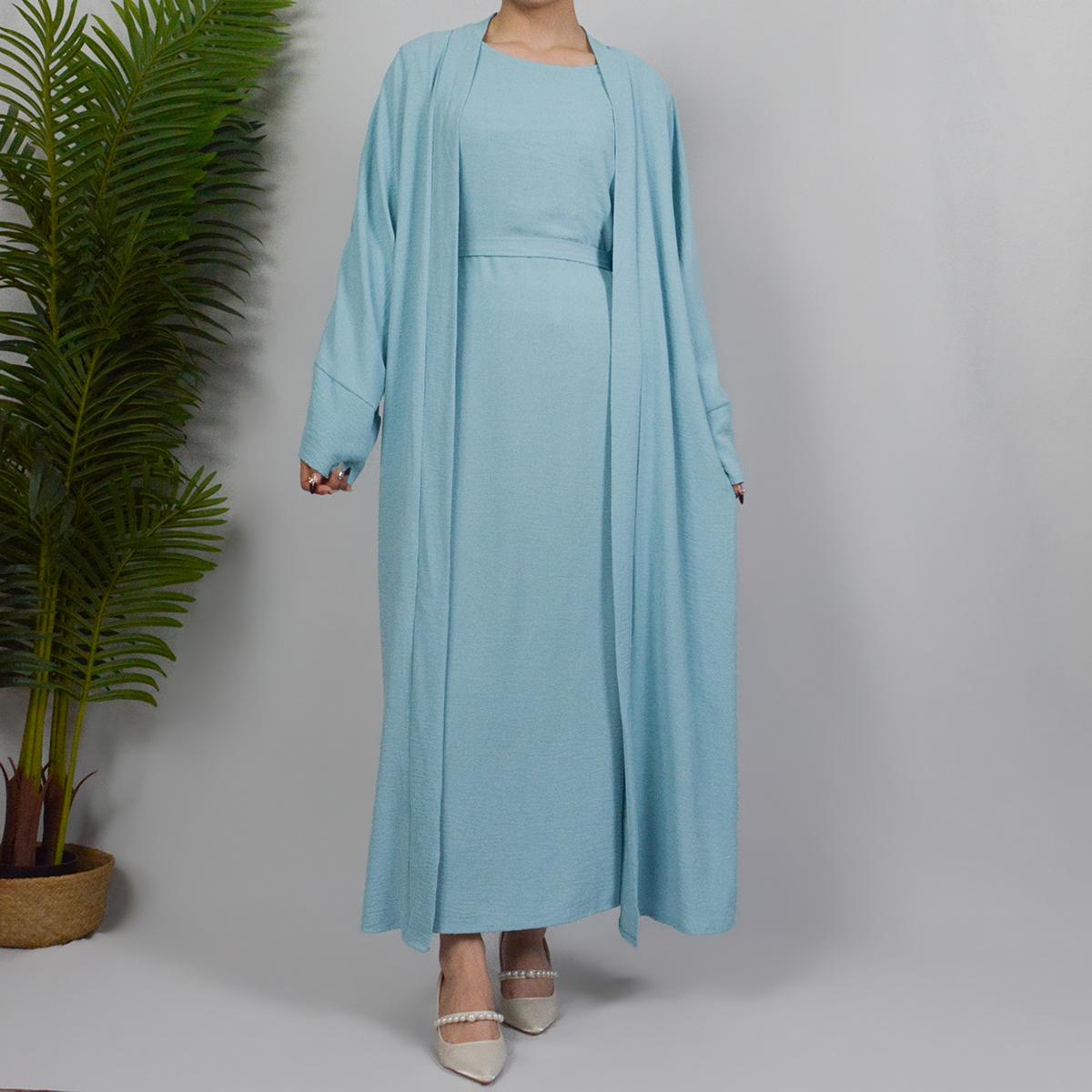 HASASERIES HS0926 Ensemble de 2 peignoirs doux avec robes doublées