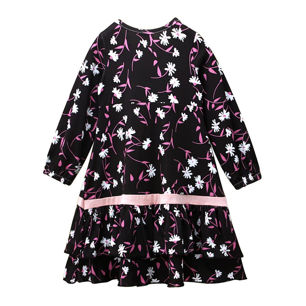 HASASERIES HS1197 Ensemble 2 pièces, Abaya pour enfant avec Khimar une couche.