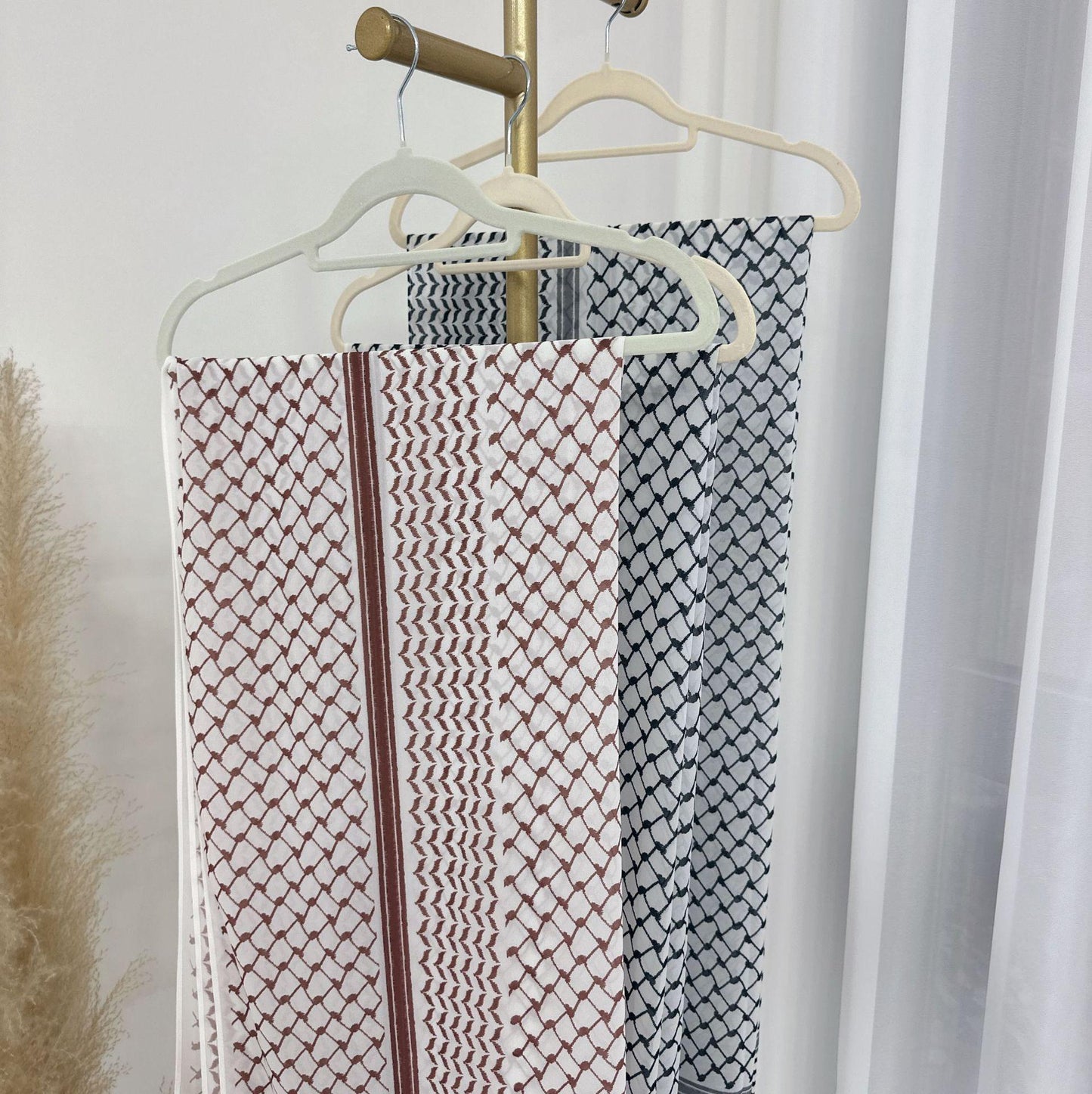 HASASERIES HS1180 Printed Chiffon Hijab