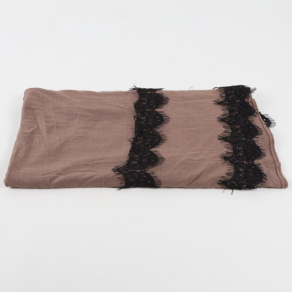 HASASERIES HS1034 Bandeau brodé en dentelle