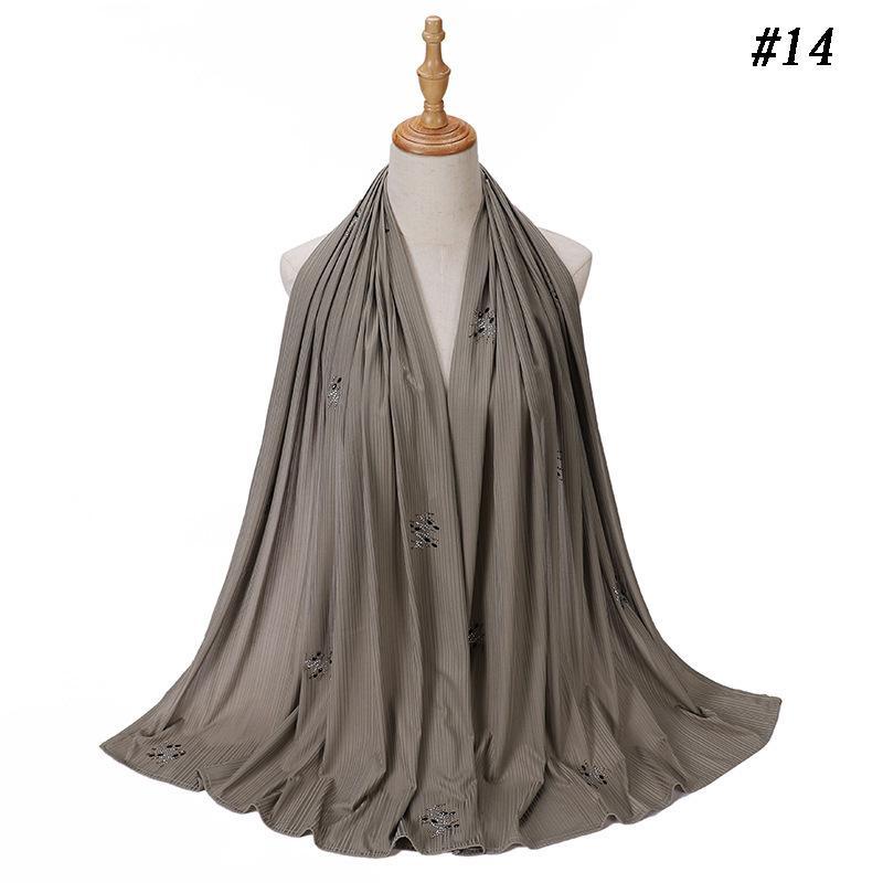 HASASERIES HS1133 Nouveau foulard rayé pour perçage à chaud
