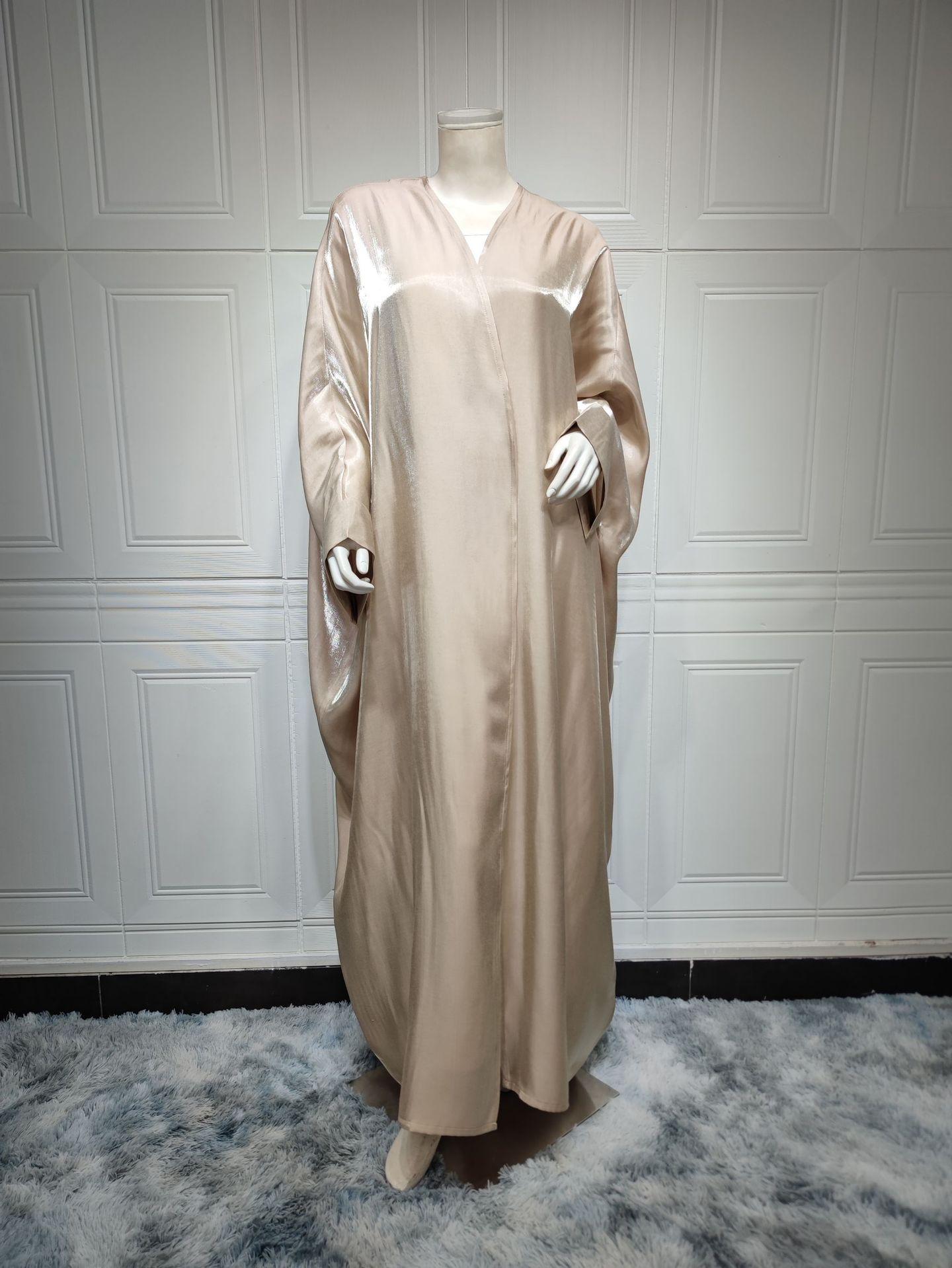 HASASERIES HS0725 Bat-sleeved Robe Women's Abaya