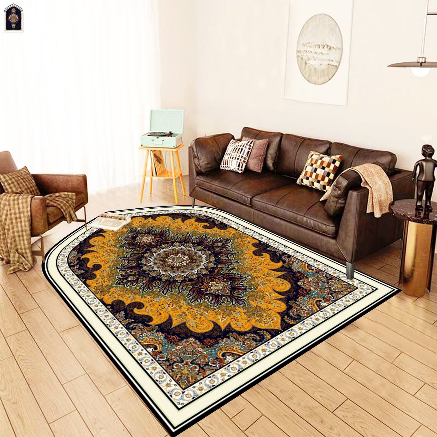 HASASERIES HS1158 Tapis de culte Tapis d'agenouillement Tapis de culte Tapis de prière