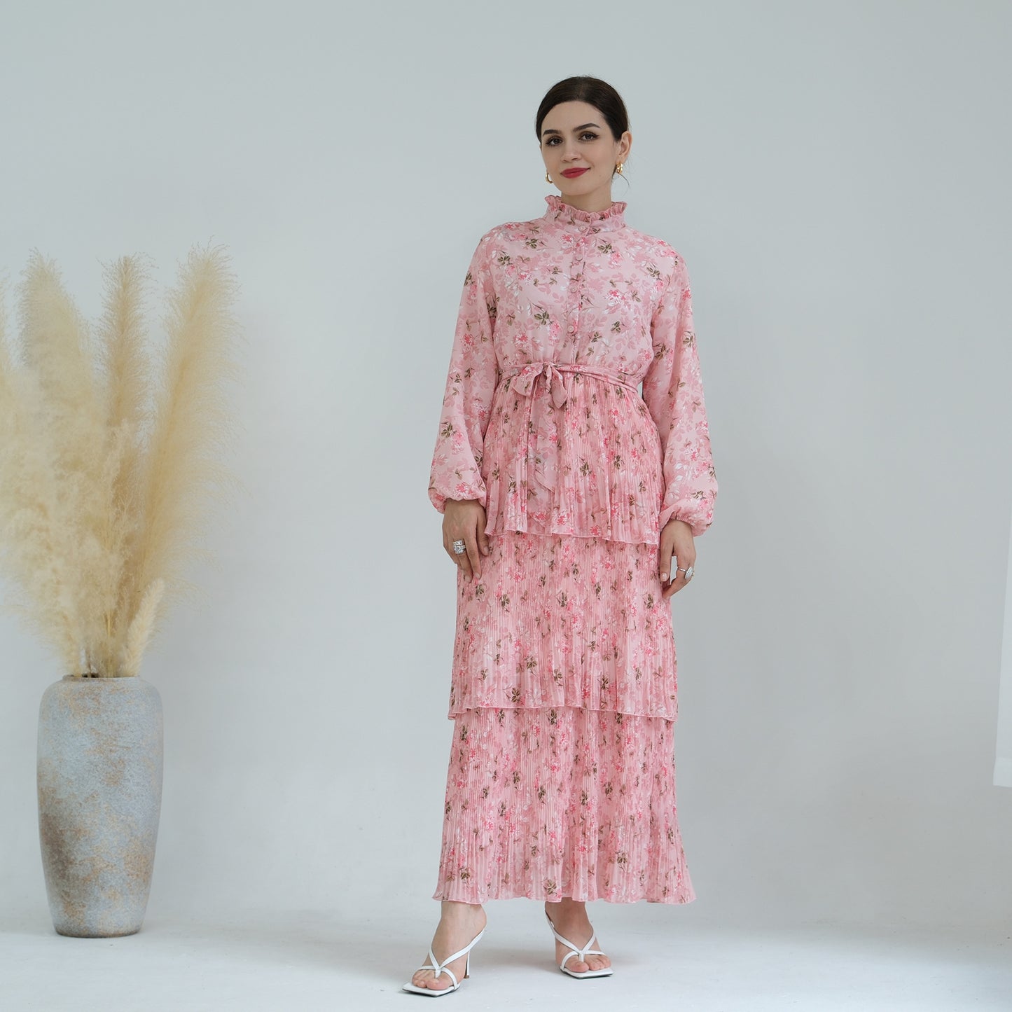Robe imprimée Pure Beauty HS1007 de HASASERIES