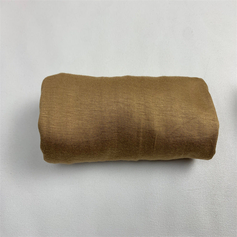 HASASERIES HS1052 Solid Color Ladies Scarf Hat
