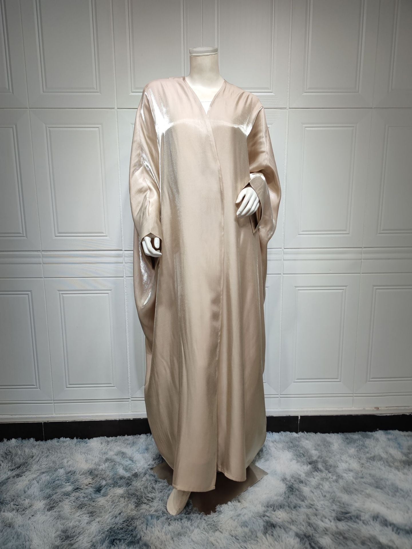 HASASERIES HS0725 Bat-sleeved Robe Women's Abaya