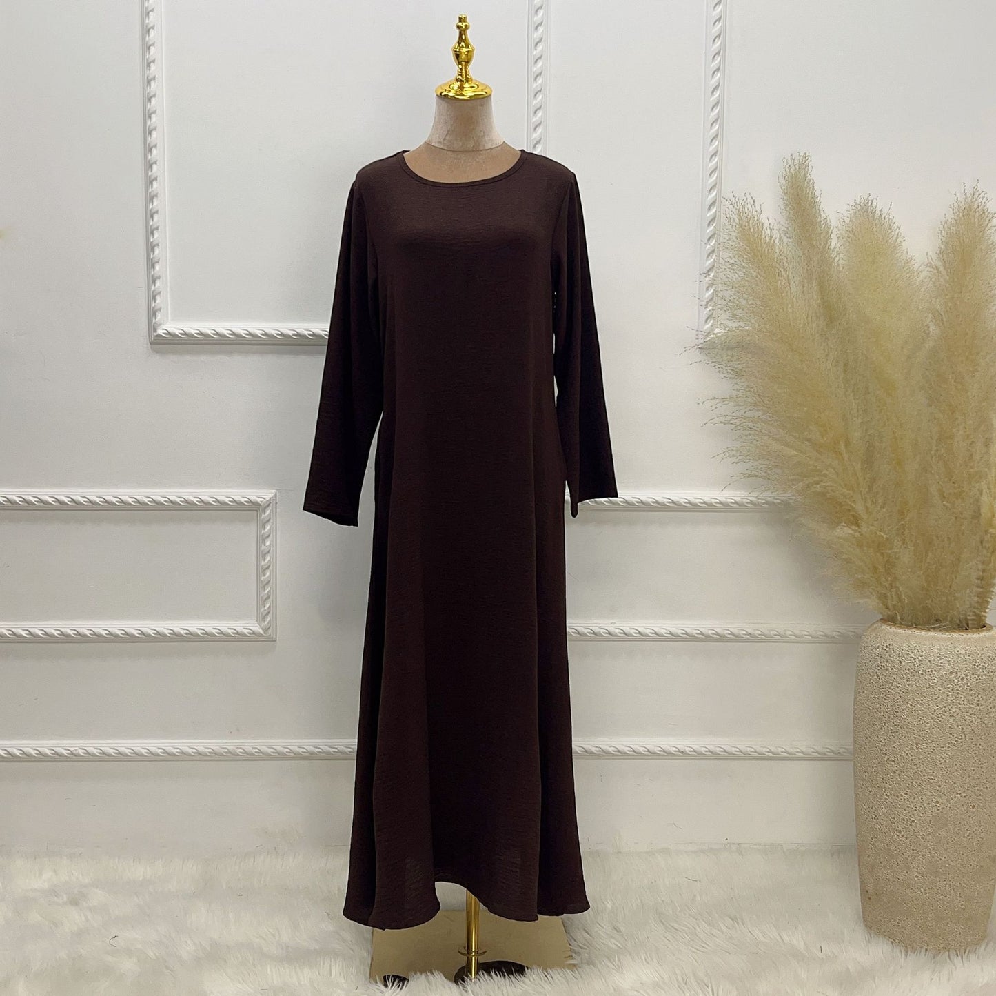 HASASERIES HS0936 Multi Color Large Women's Dress