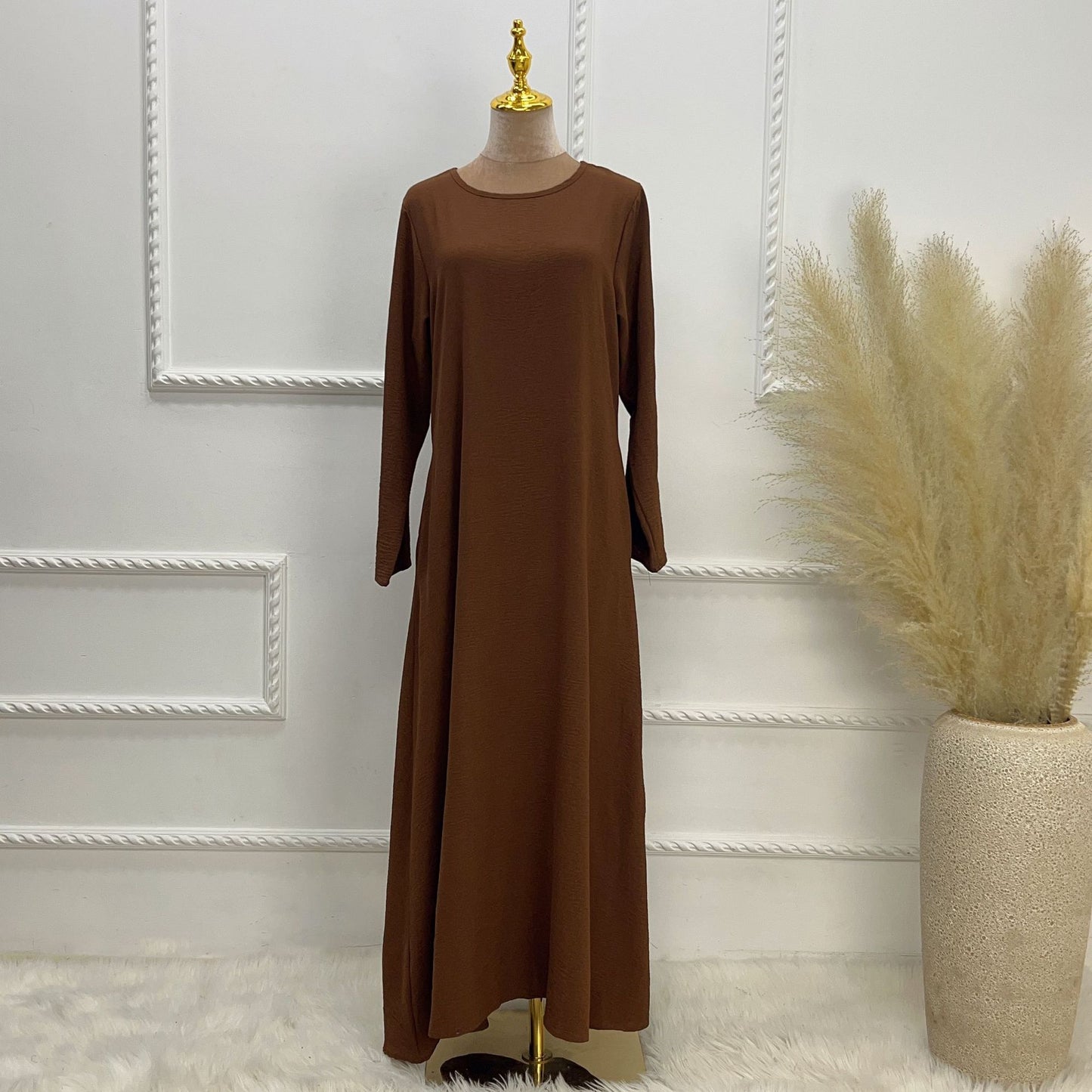 HASASERIES HS0936 Multi Color Large Women's Dress