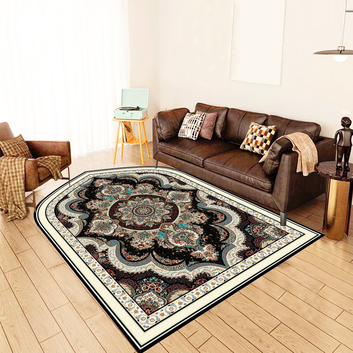 HASASERIES HS1158 Tapis de culte Tapis d'agenouillement Tapis de culte Tapis de prière