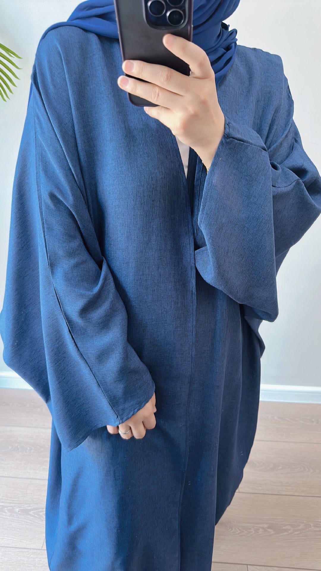 HASASERIES HS0714 Cardigan décontracté de couleur unie grande taille