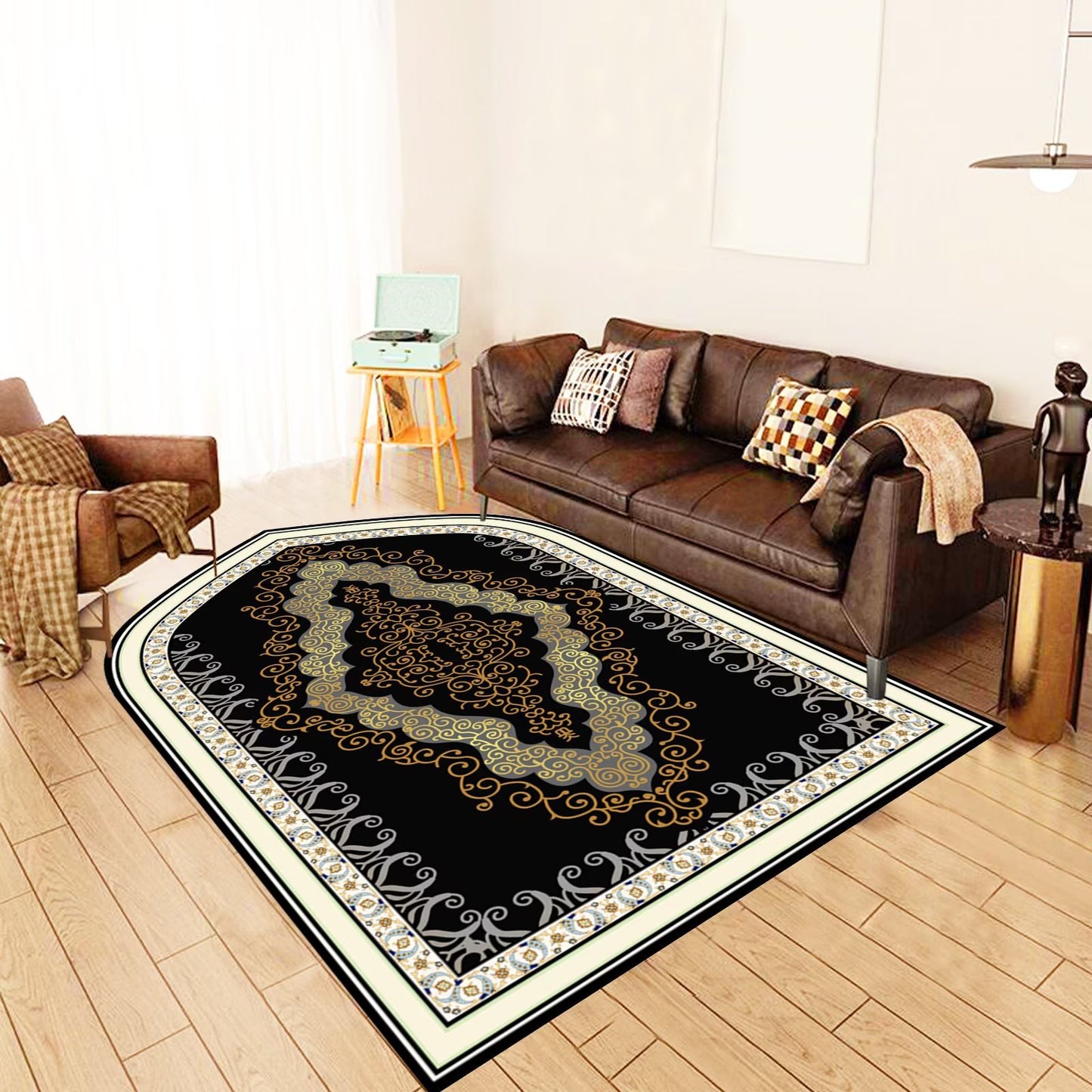 HASASERIES HS1158 Tapis de culte Tapis d'agenouillement Tapis de culte Tapis de prière