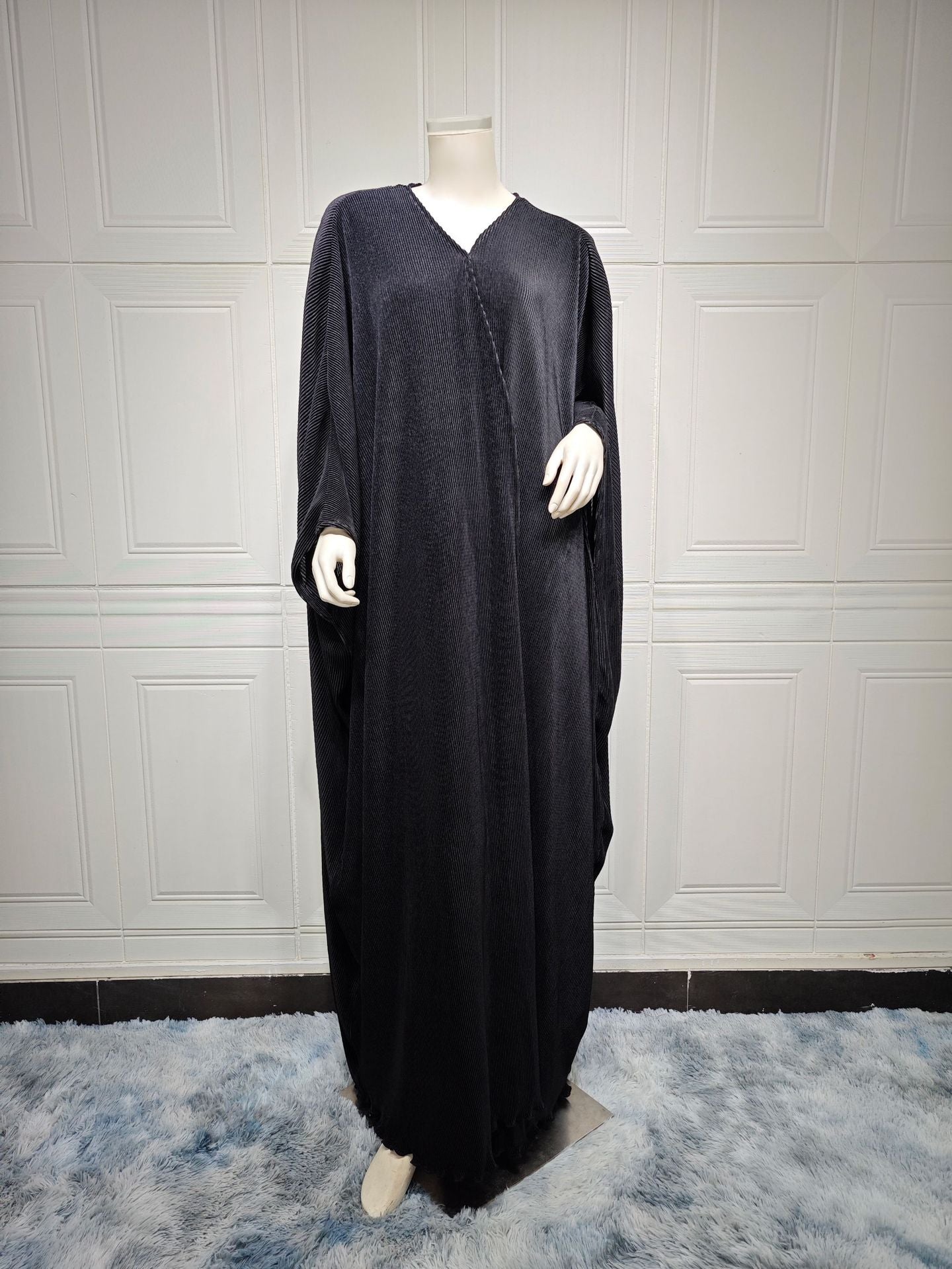 HASASERIES HS1033 Robe Abaya Vêtements d'extérieur