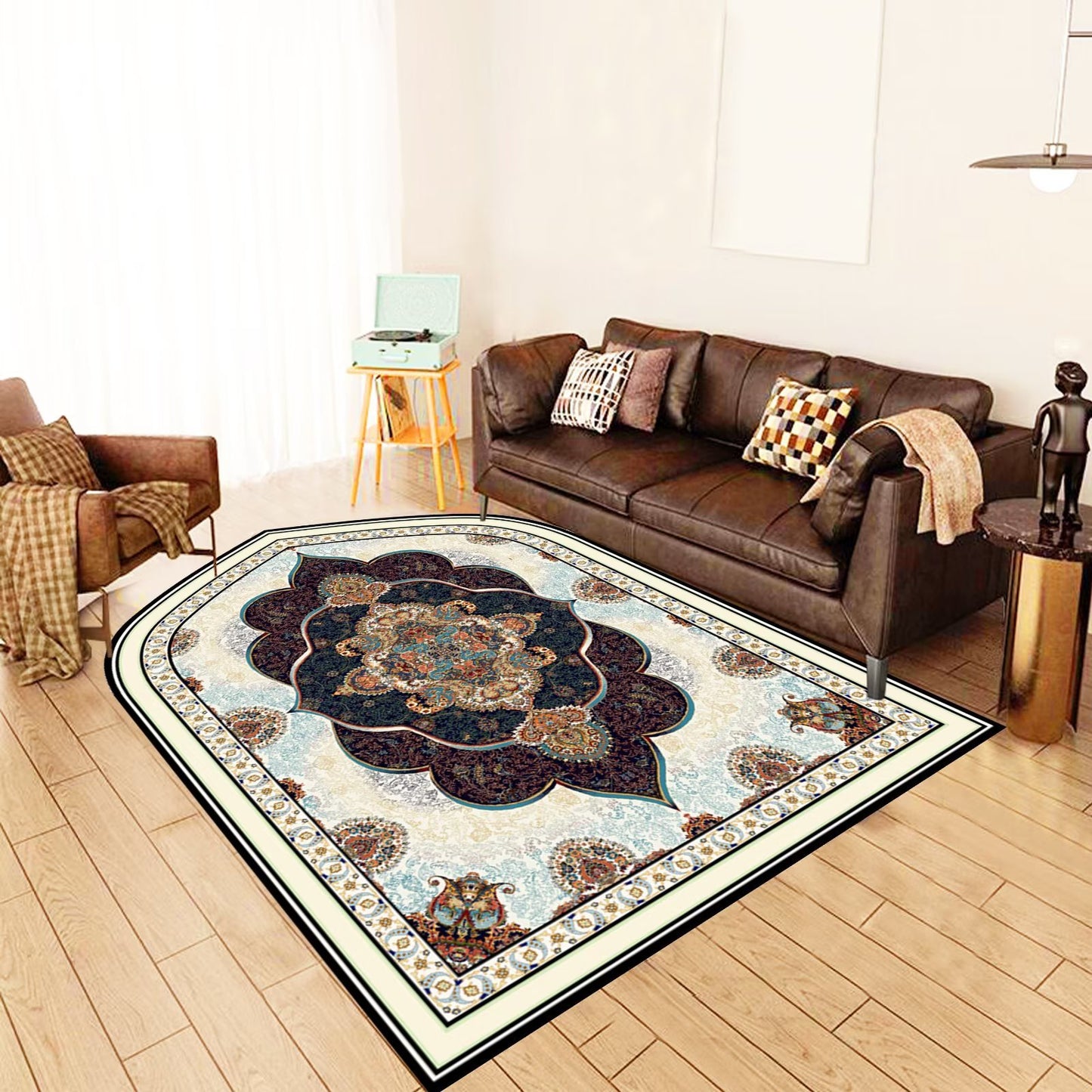 HASASERIES HS1158 Tapis de culte Tapis d'agenouillement Tapis de culte Tapis de prière