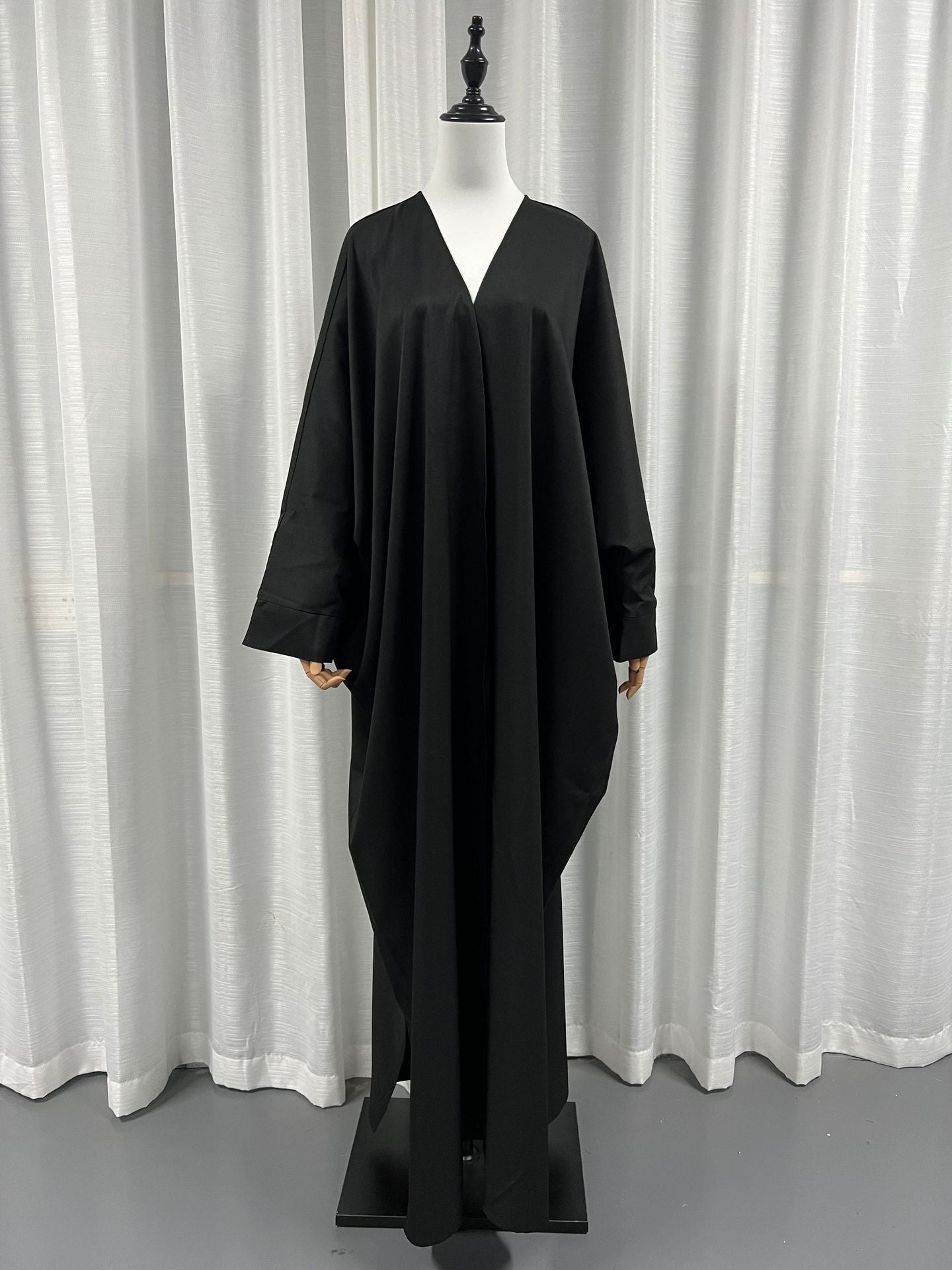 HASASERIES HS1023 Cardigan Abaya Robe