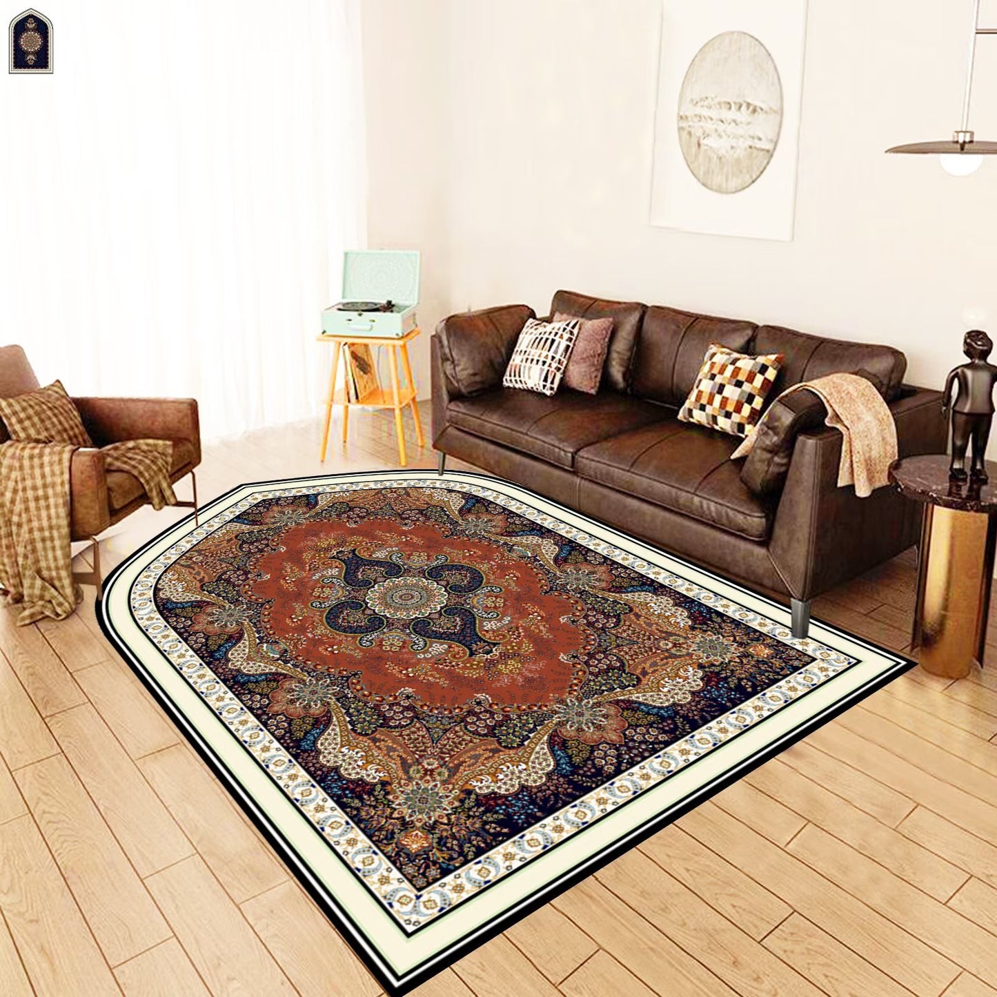 HASASERIES HS1158 Tapis de culte Tapis d'agenouillement Tapis de culte Tapis de prière