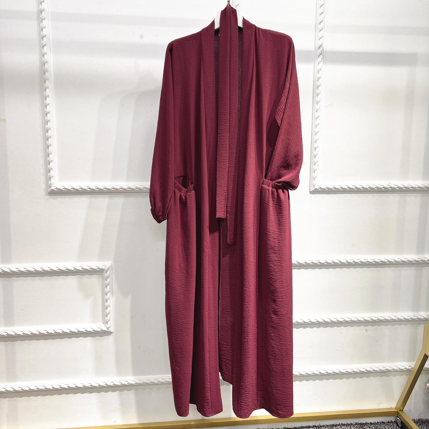 HASASERIES HS1014 Elegant Coat Long Skirt