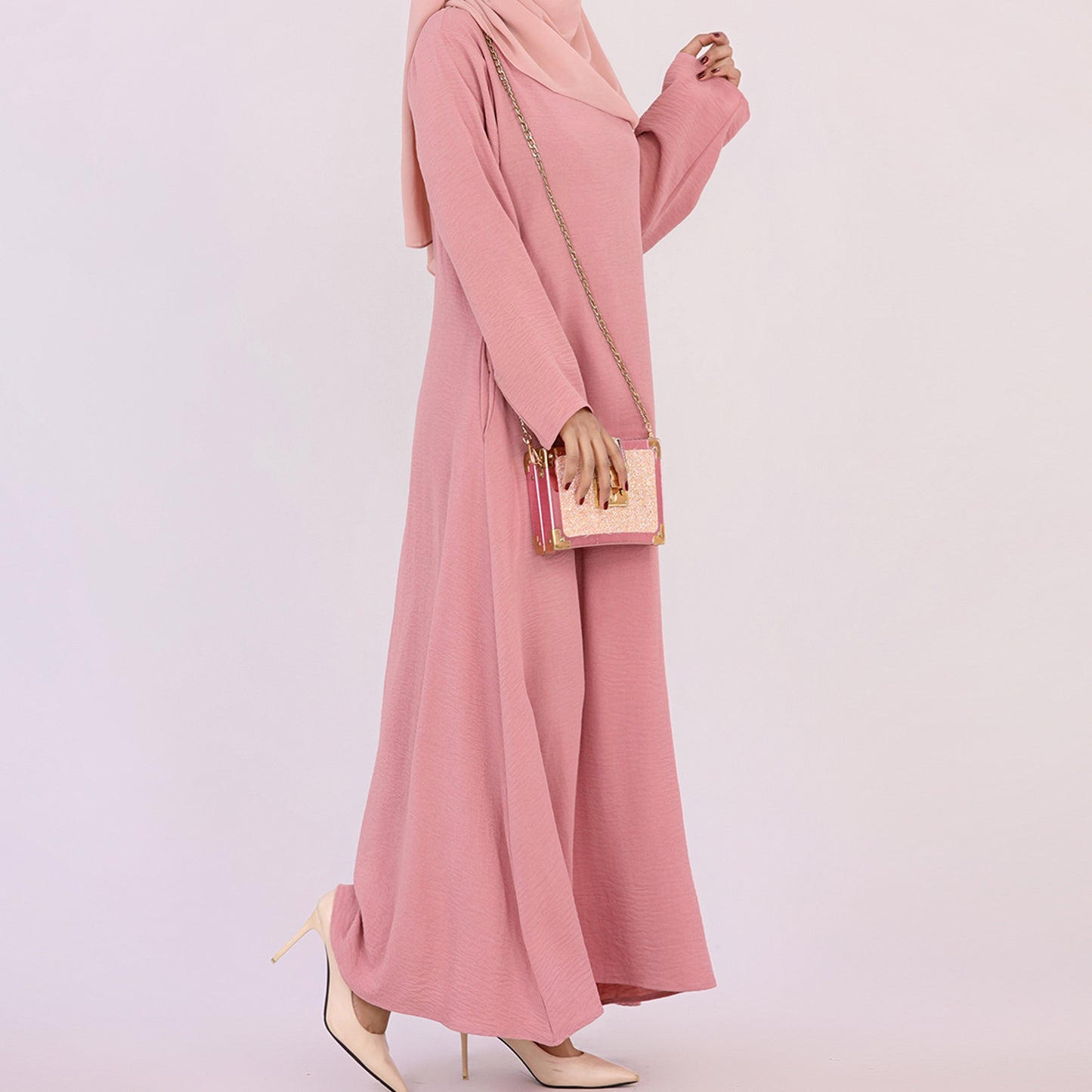 HASASERIES HS0936 Multi Color Large Women's Dress