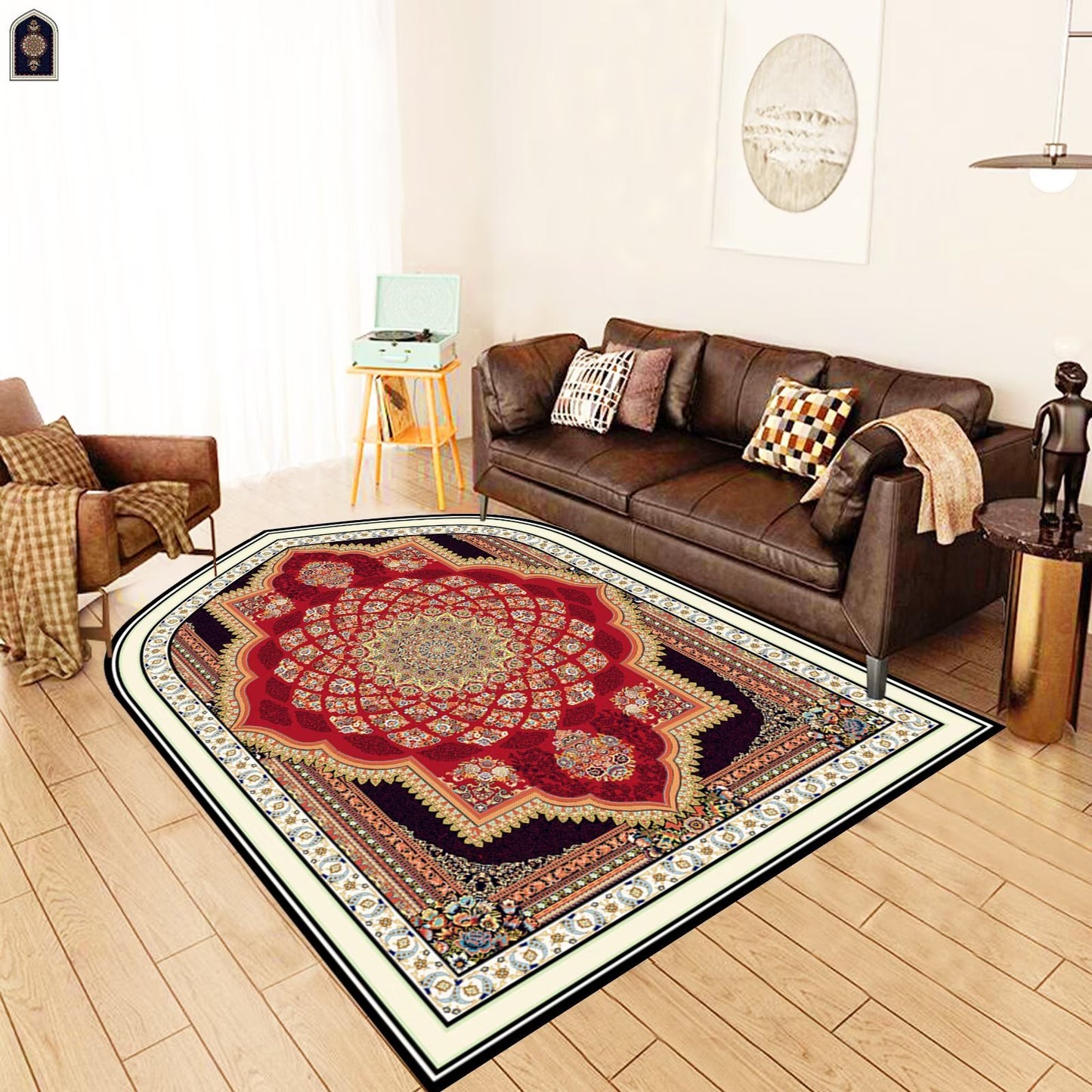 HASASERIES HS1158 Tapis de culte Tapis d'agenouillement Tapis de culte Tapis de prière