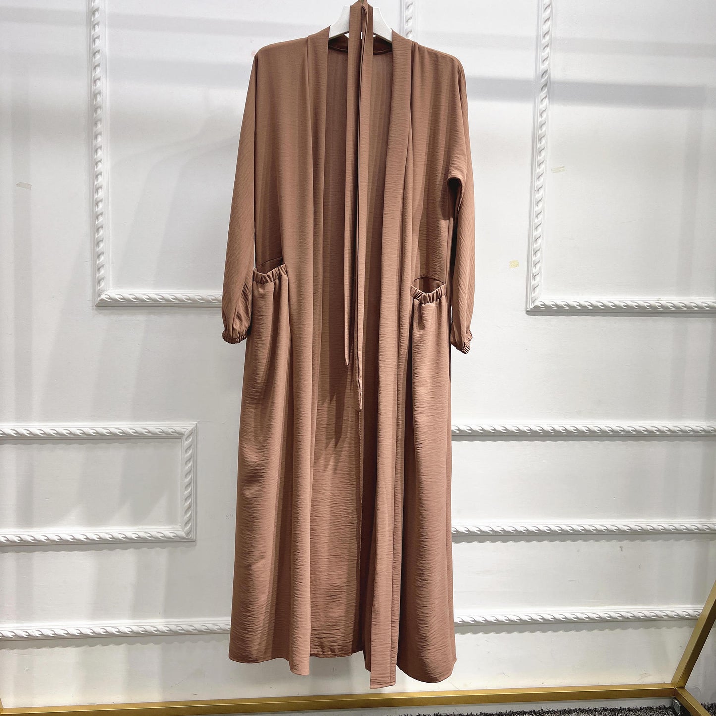 HASASERIES HS1014 Elegant Coat Long Skirt