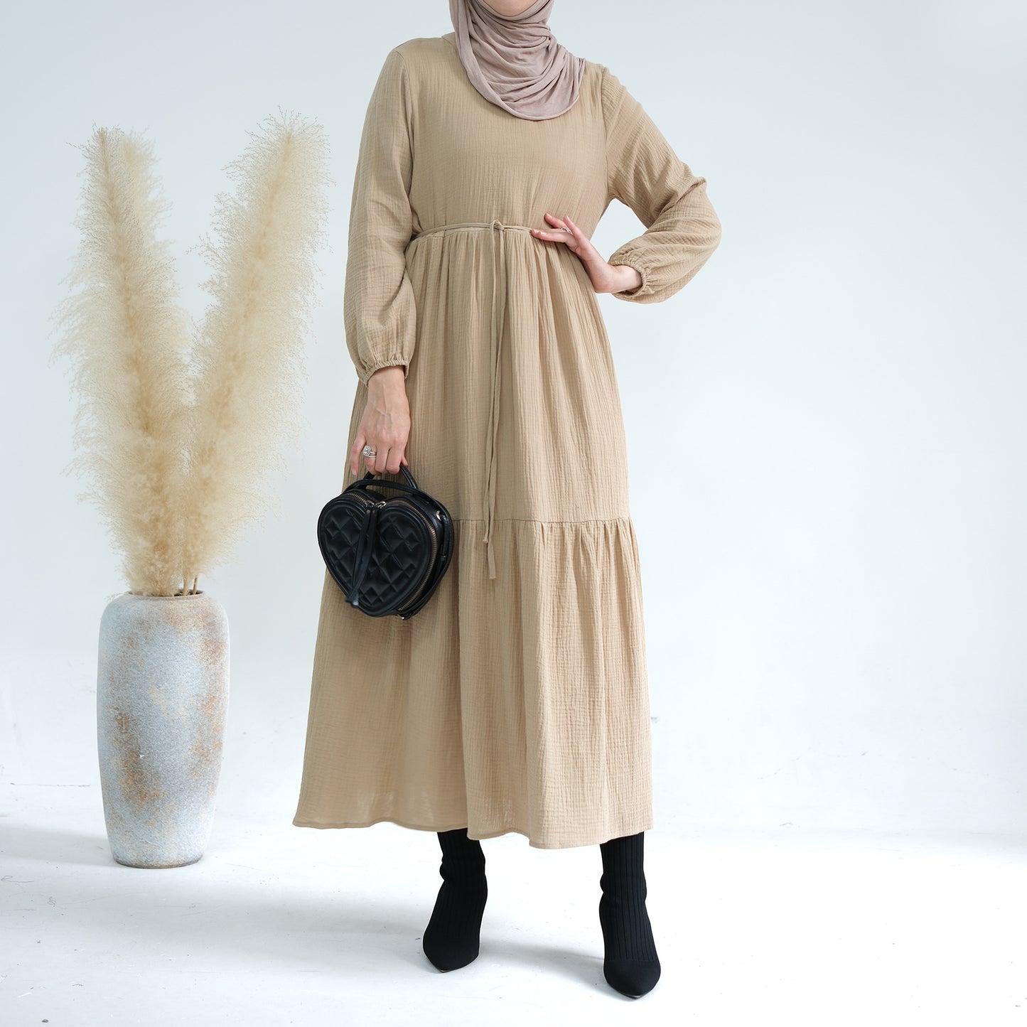 HASASERIES HS0703 Autumn/Winter Daily Dress