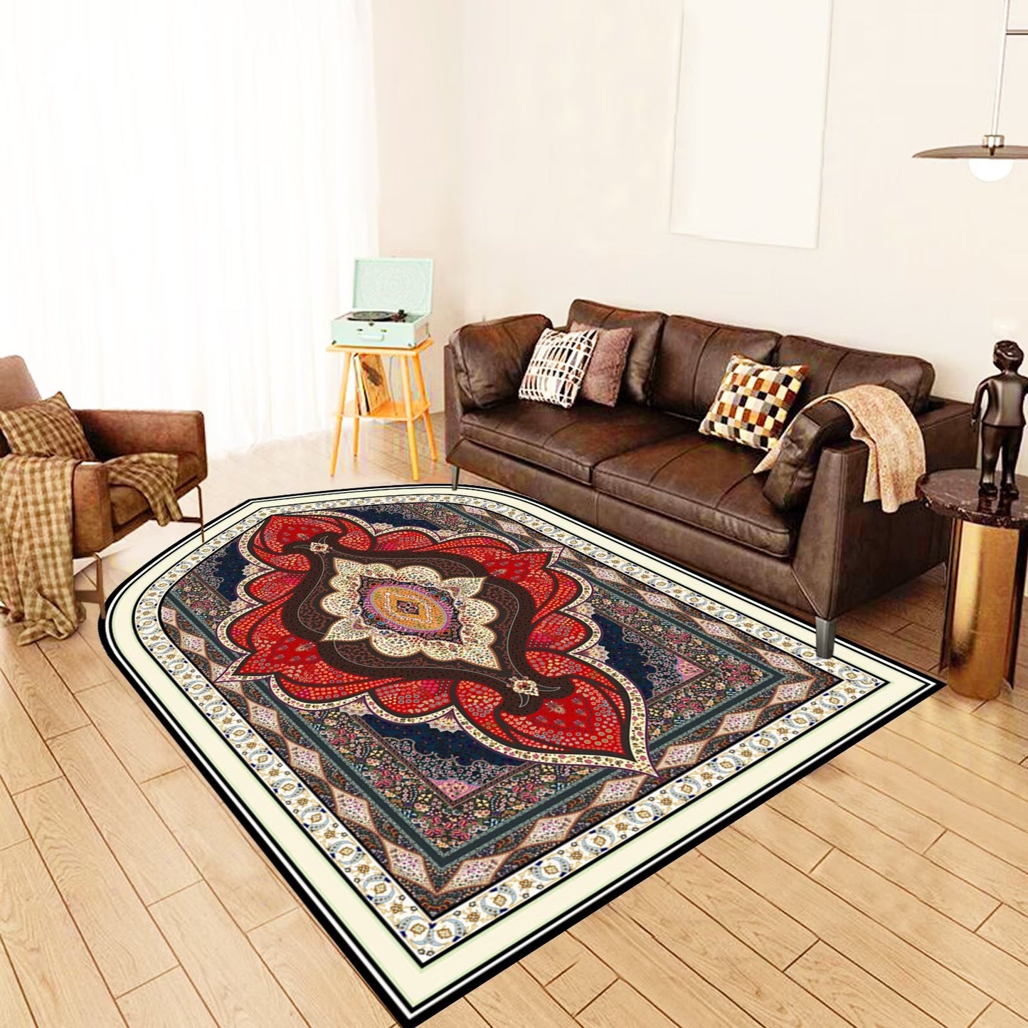 HASASERIES HS1158 Tapis de culte Tapis d'agenouillement Tapis de culte Tapis de prière