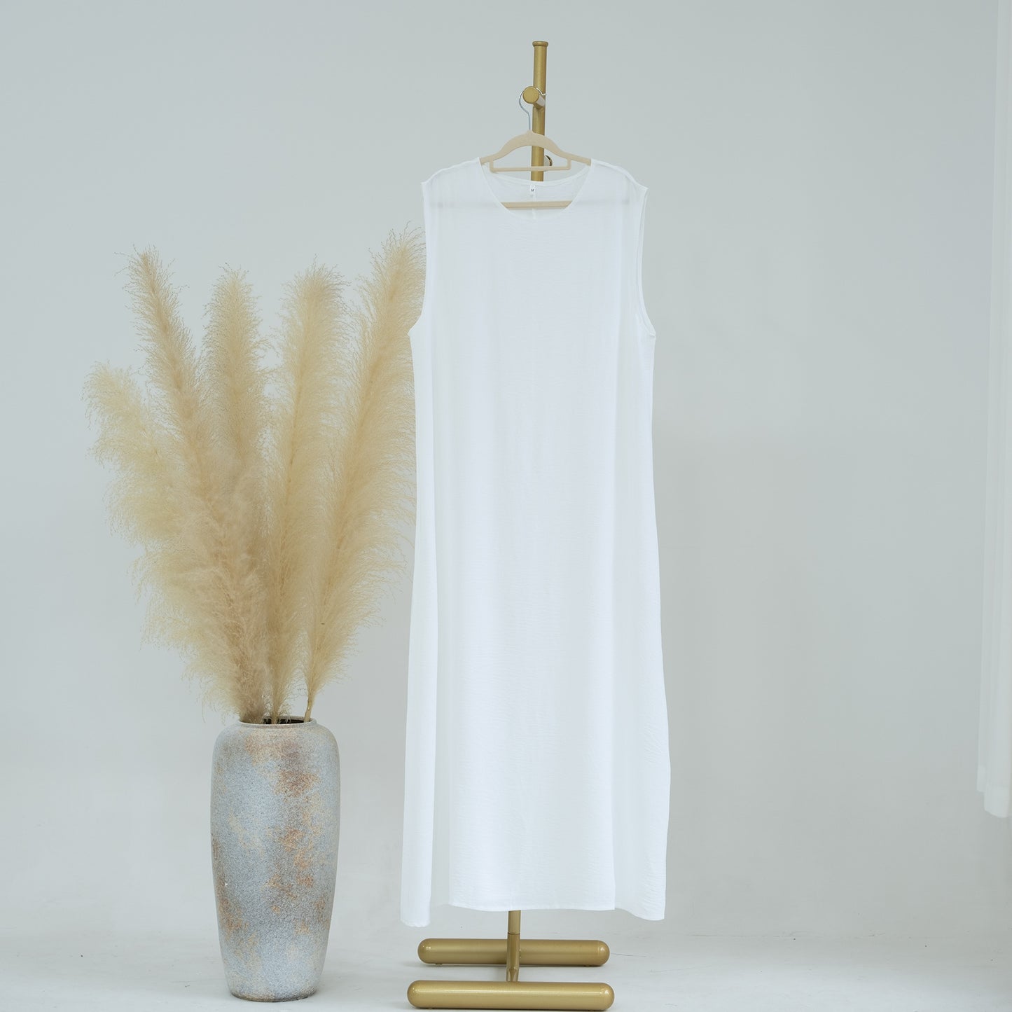 Robe débardeur couleur unie HASASERIES HS1019