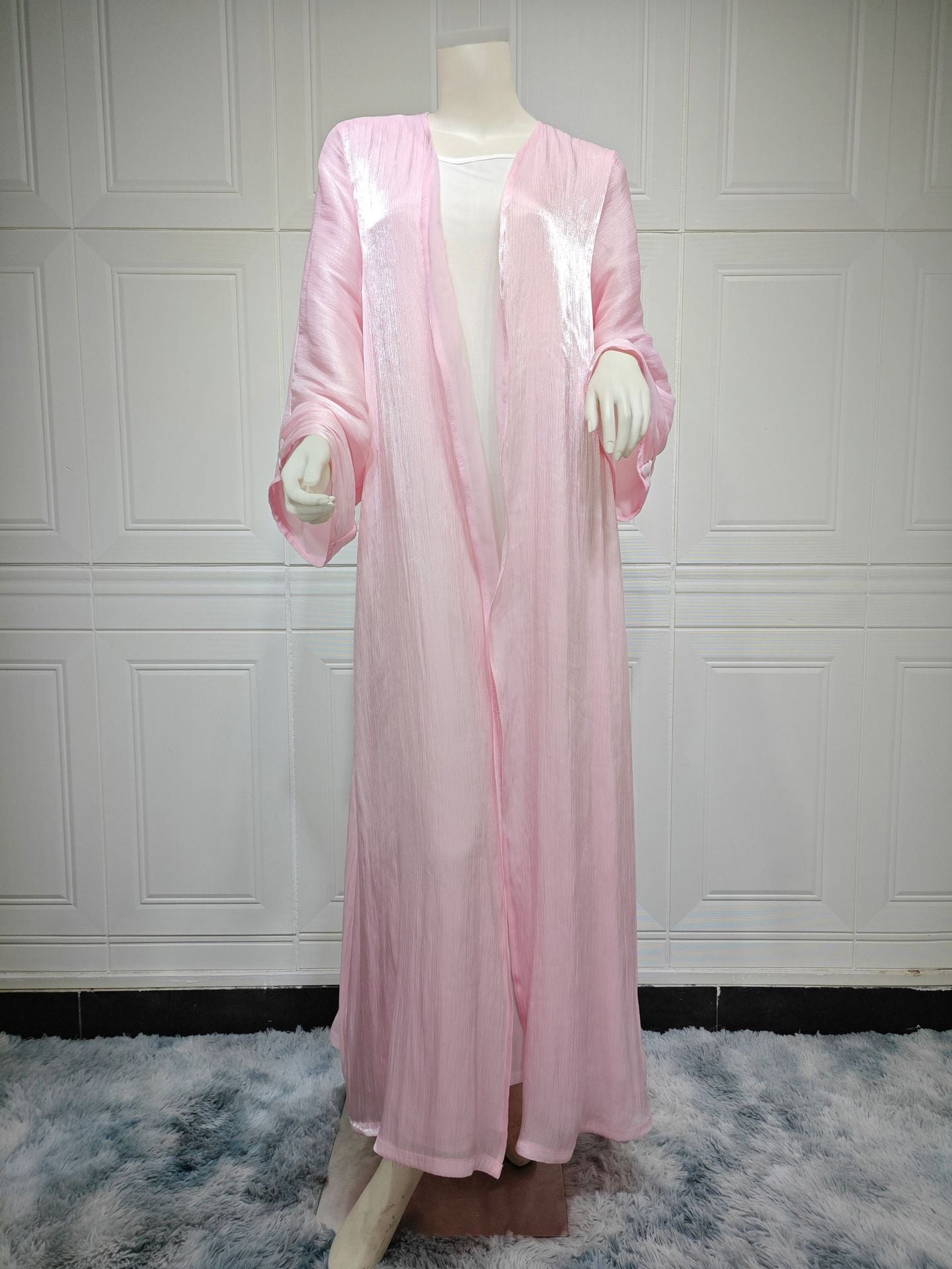 HASA's Series HS1234 Flowing Grace Islamic Kaftan Gown