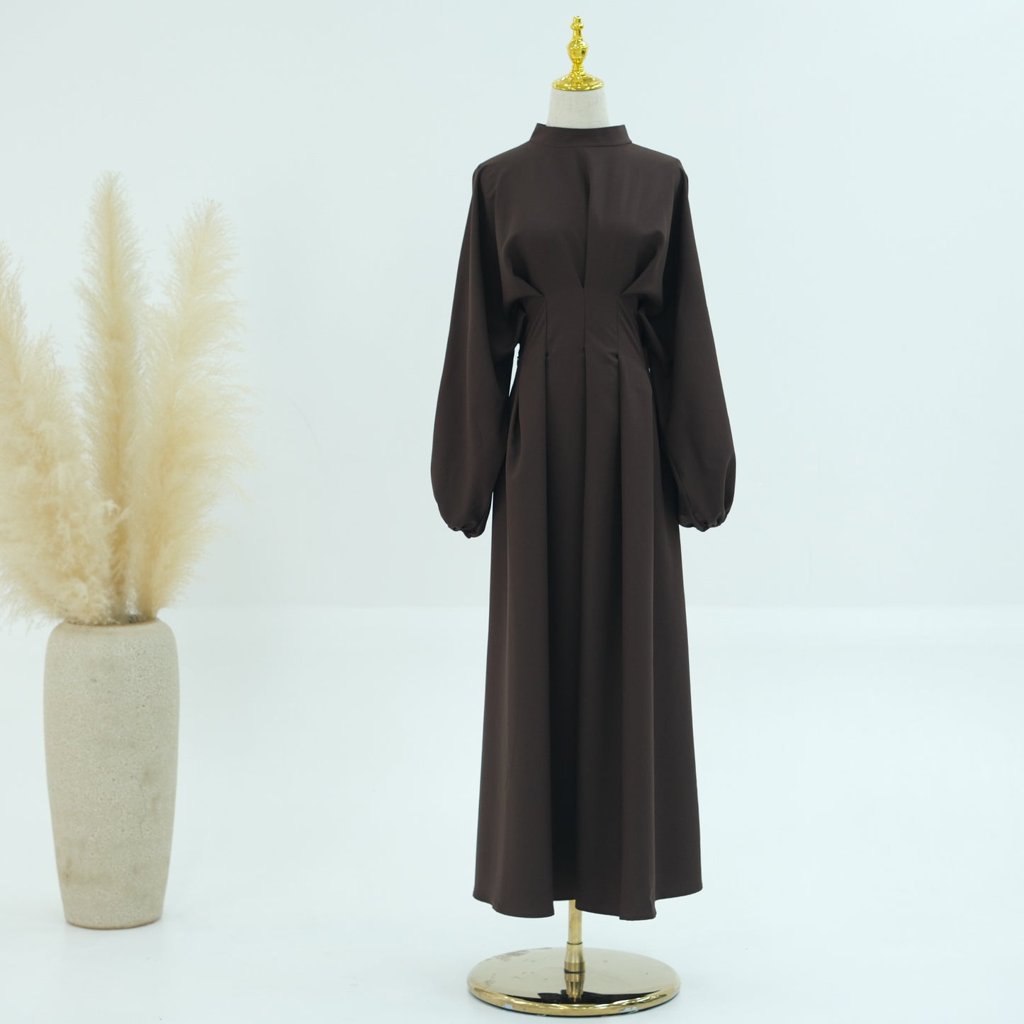Robe de couleur unie délicate et élégante de la série HS1226 de HASA