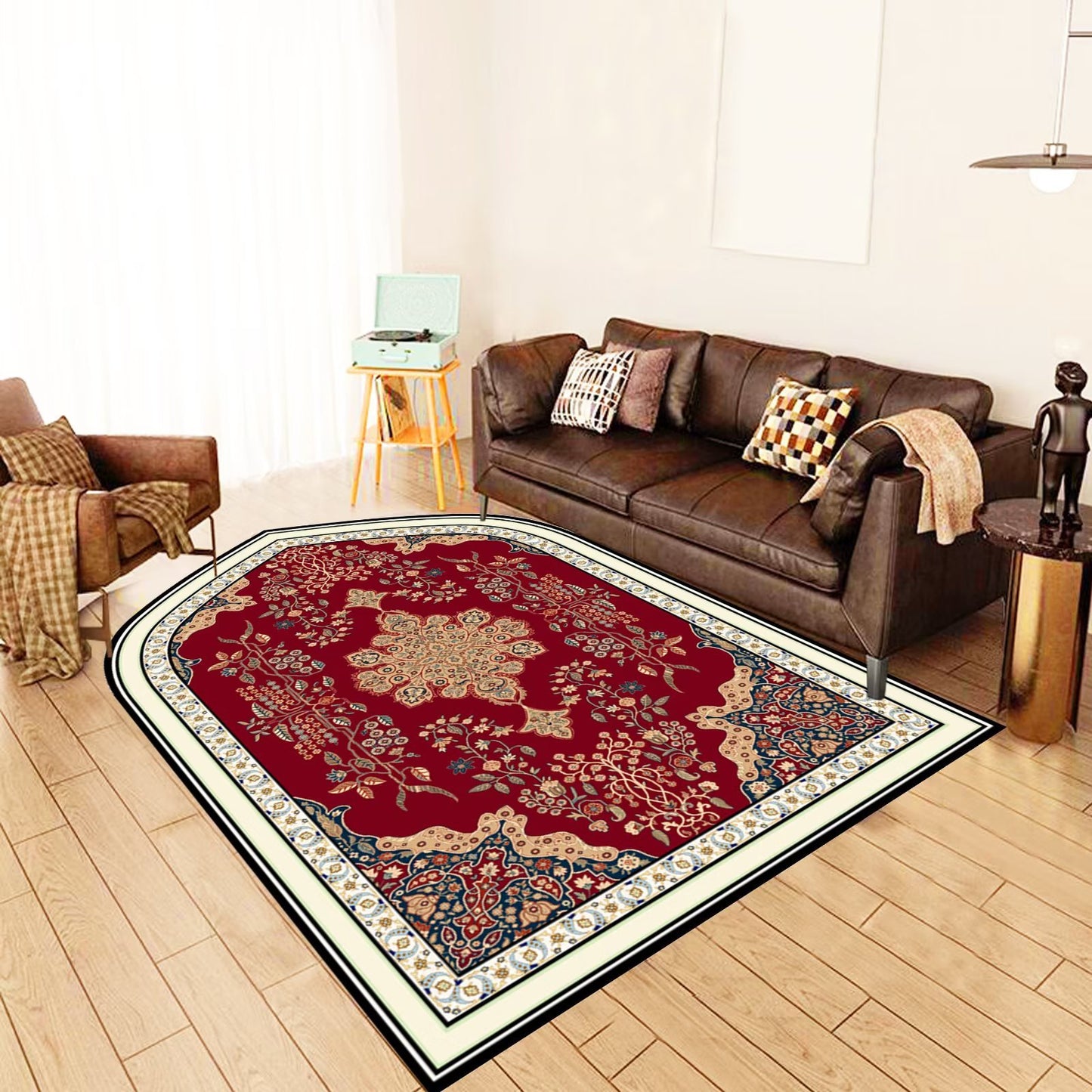 HASASERIES HS1158 Tapis de culte Tapis d'agenouillement Tapis de culte Tapis de prière