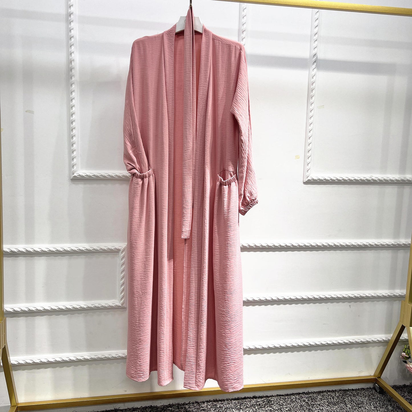 HASASERIES HS1014 Elegant Coat Long Skirt