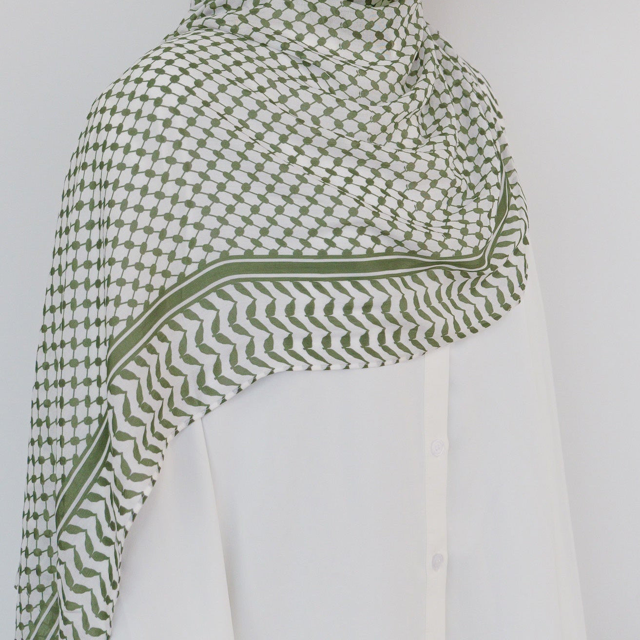 HASASERIES HS1180 Printed Chiffon Hijab