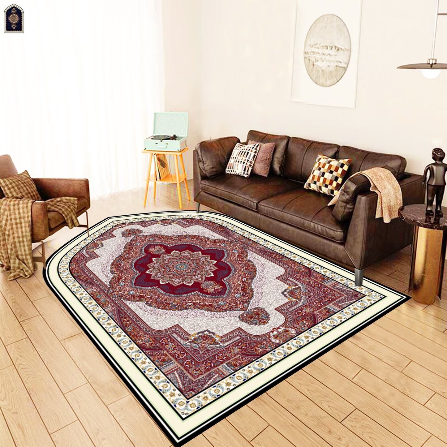 HASASERIES HS1158 Tapis de culte Tapis d'agenouillement Tapis de culte Tapis de prière