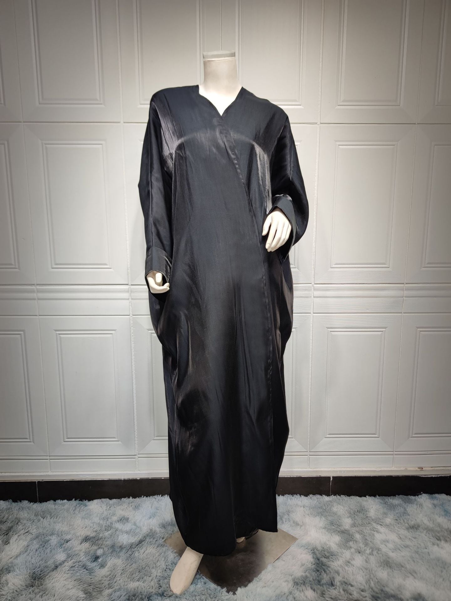 HASASERIES HS0725 Bat-sleeved Robe Women's Abaya