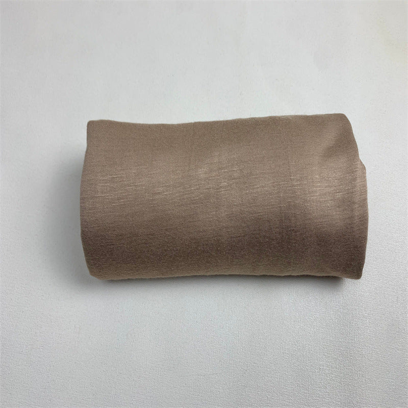 HASASERIES HS1052 Solid Color Ladies Scarf Hat