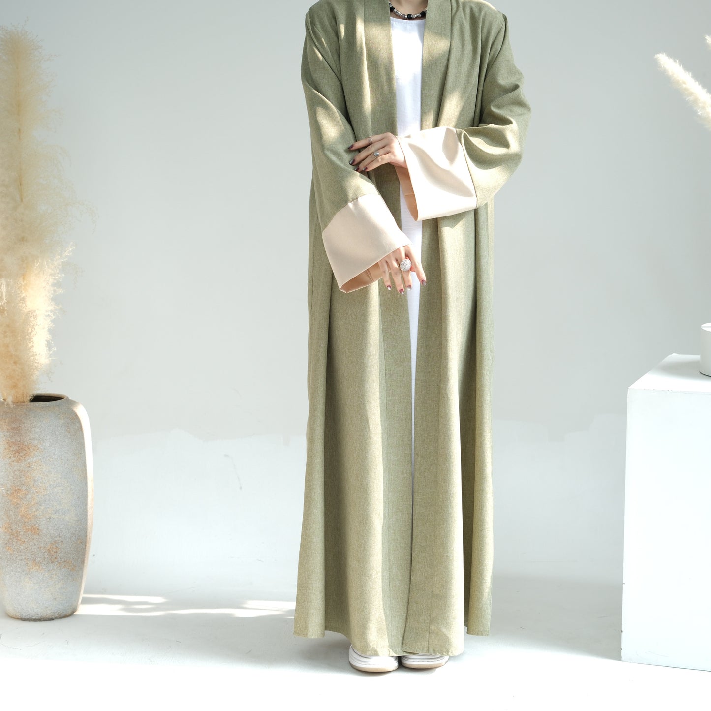 HASASERIES HS1041 Elegant Cardigan Robe
