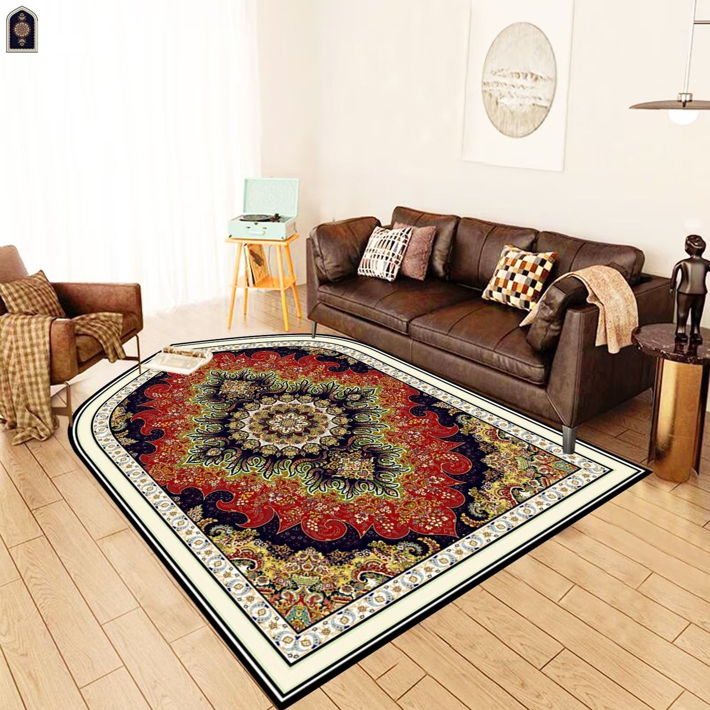 HASASERIES HS1158 Tapis de culte Tapis d'agenouillement Tapis de culte Tapis de prière