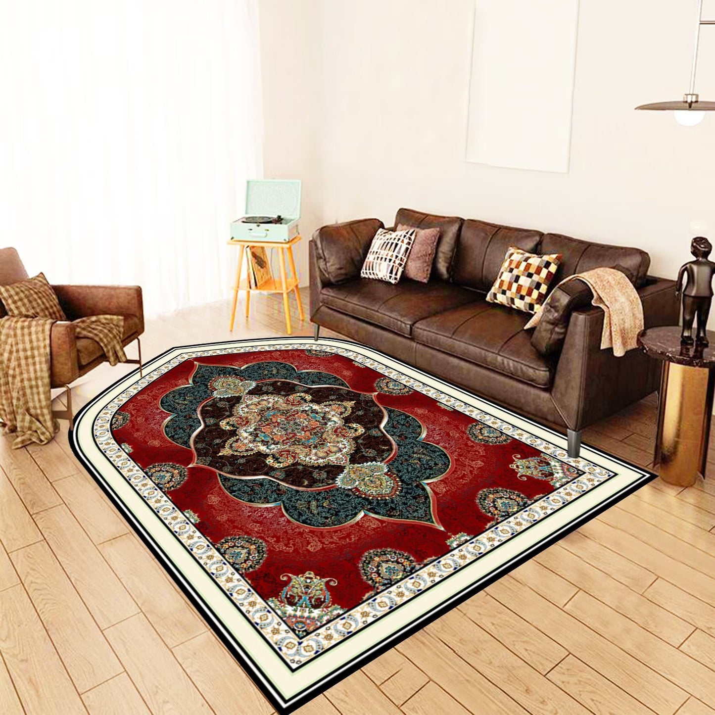 HASASERIES HS1158 Tapis de culte Tapis d'agenouillement Tapis de culte Tapis de prière