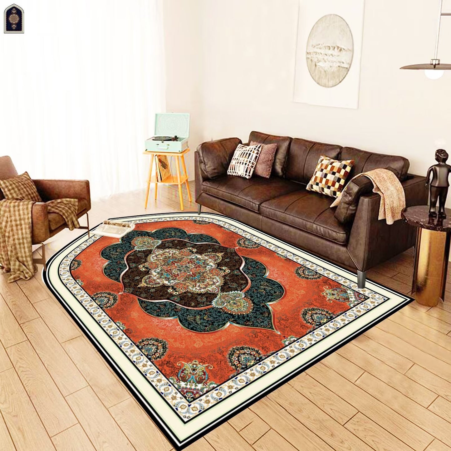 HASASERIES HS1158 Tapis de culte Tapis d'agenouillement Tapis de culte Tapis de prière