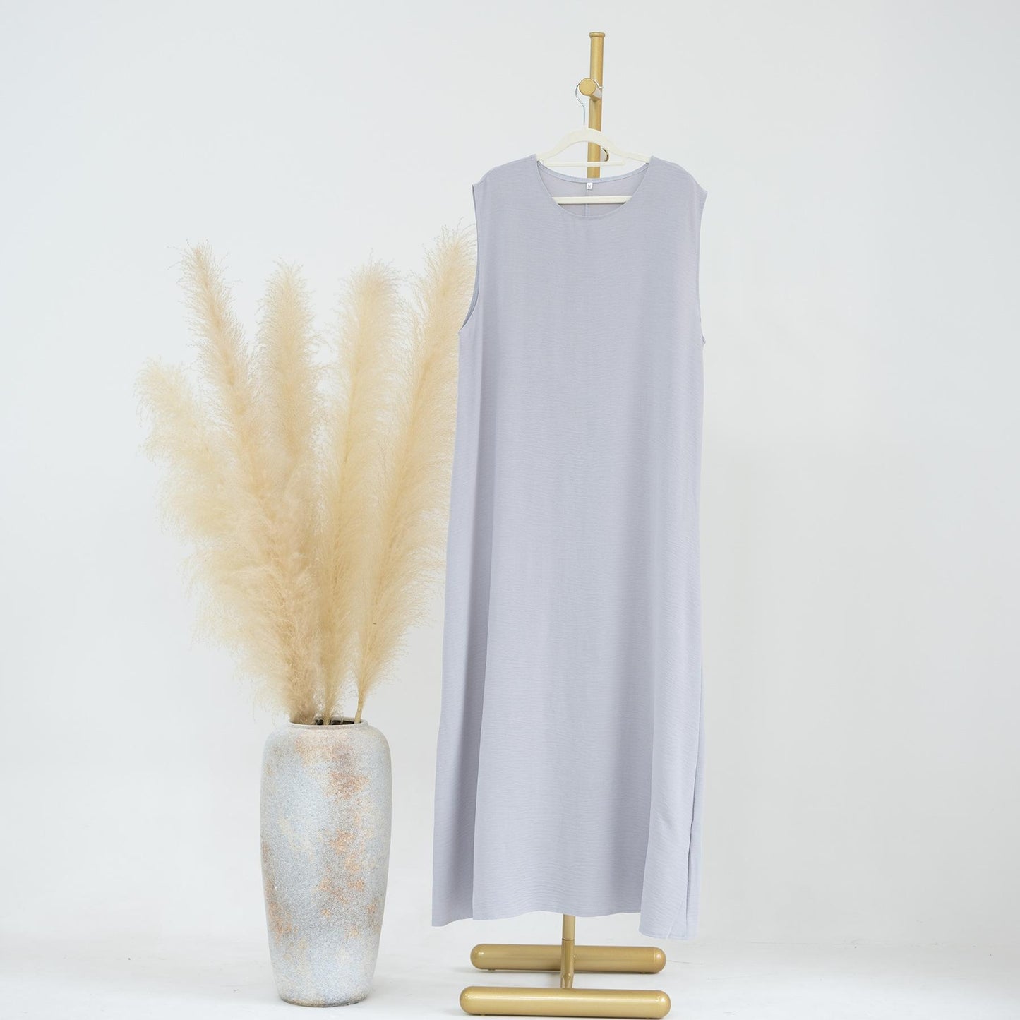 Robe débardeur couleur unie HASASERIES HS1019