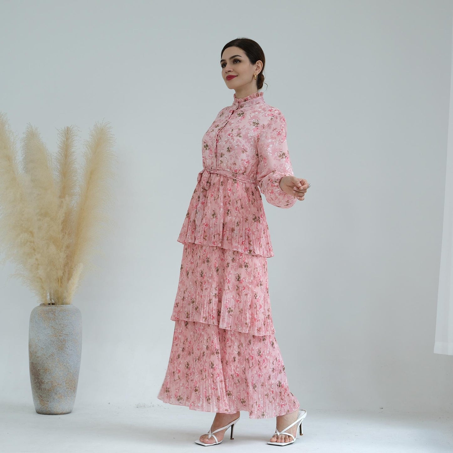 Robe imprimée Pure Beauty HS1007 de HASASERIES