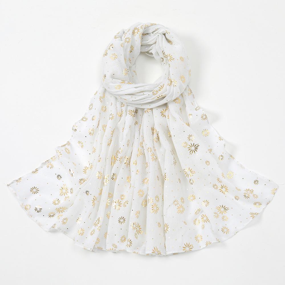 HASASERIES HS1123 Printed Sunscreen Headscarf