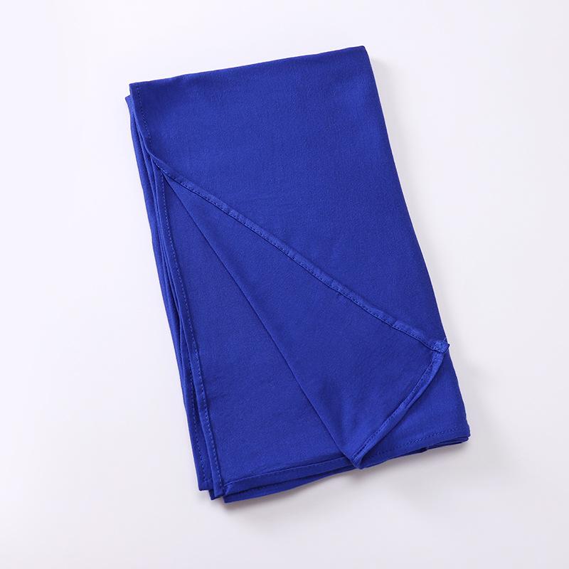 HASASERIES HS1051 Fashion Warm Solid Color Scarf