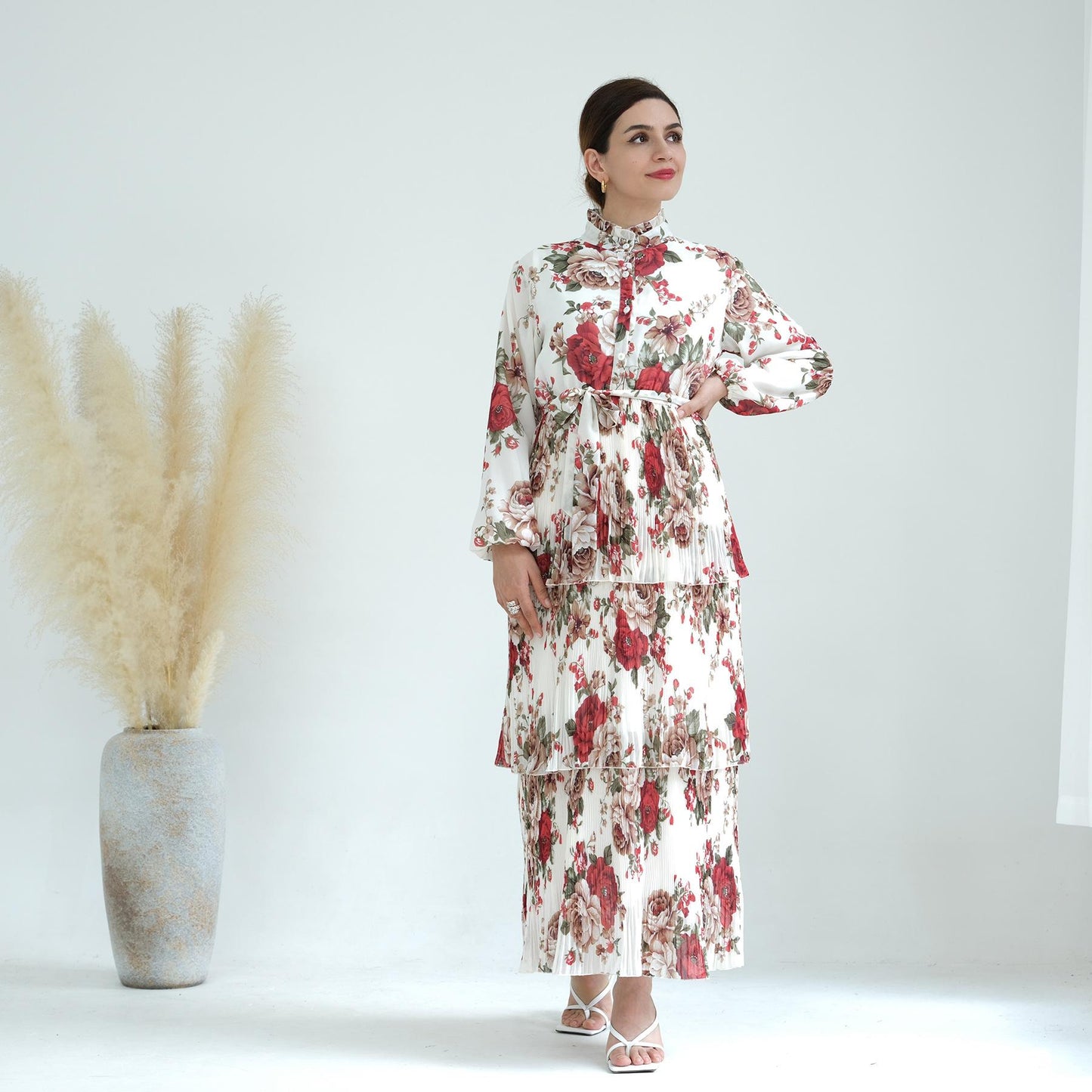 Robe imprimée Pure Beauty HS1009 de HASASERIES