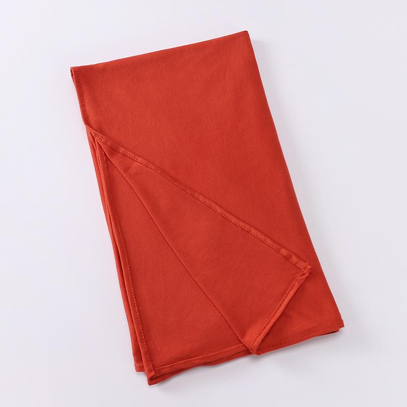 HASASERIES HS1051 Fashion Warm Solid Color Scarf