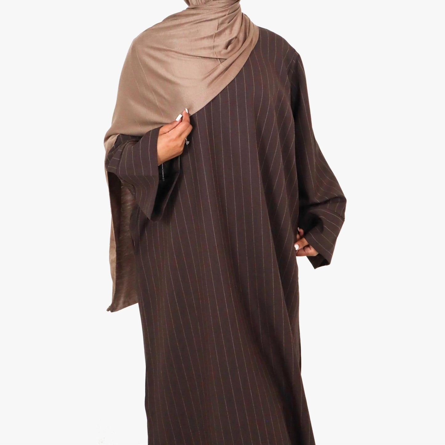 HASASERIES HS0707 Striped maxi dress