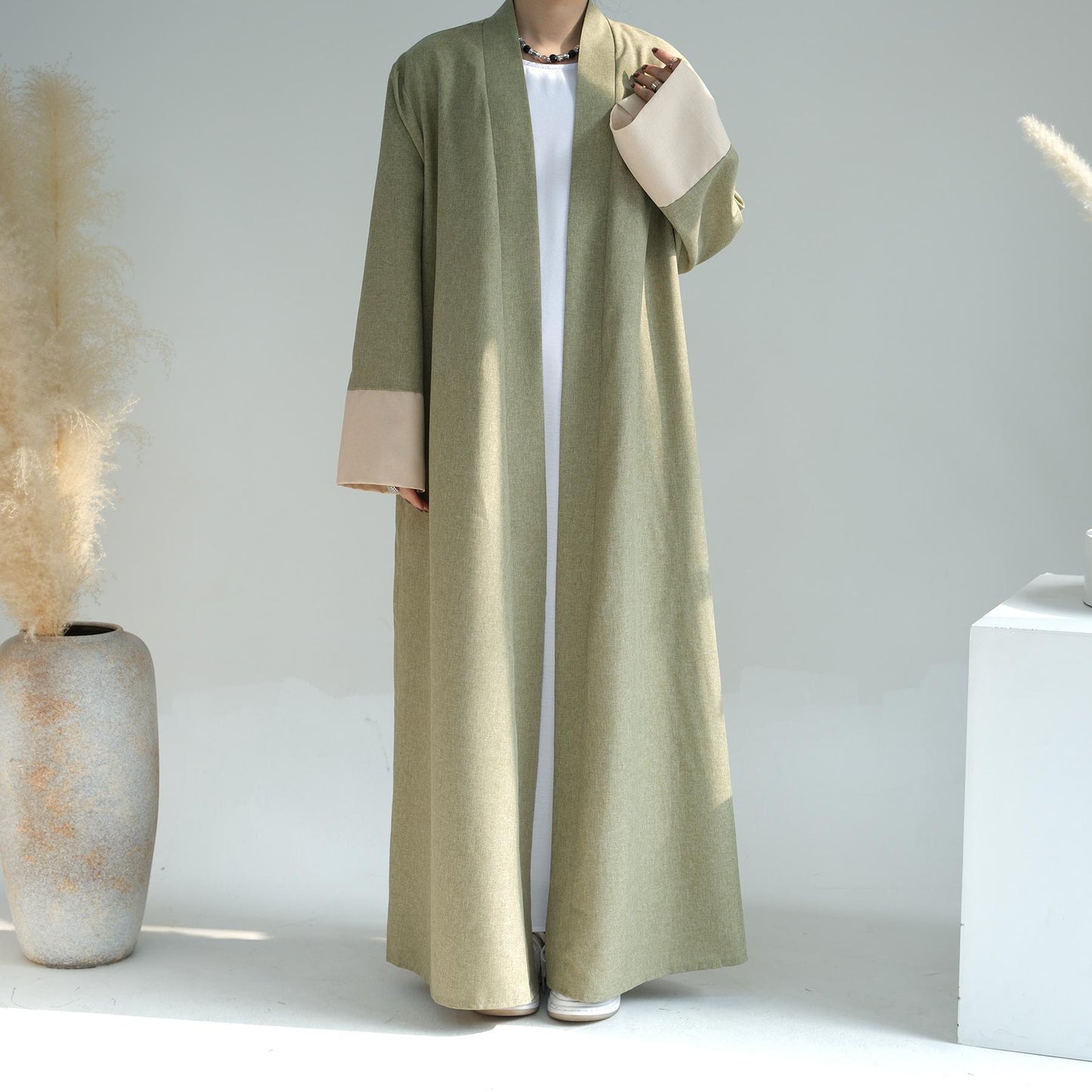 HASASERIES HS1041 Elegant Cardigan Robe