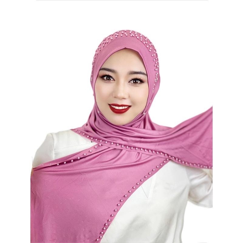 HASASERIES HS1109 Shawl Ladies Solid Color Scarf